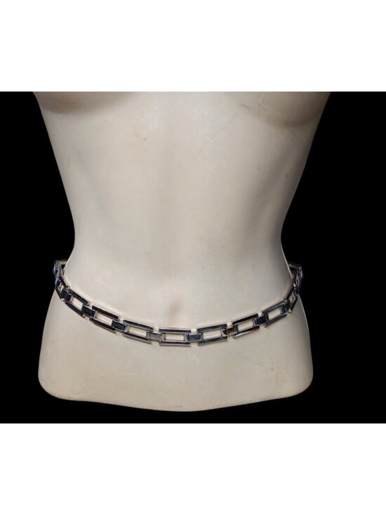 Belt Industrial Interlocking Stainless Steel Rectangular Runway Chain Link 36\